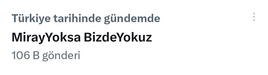 the support is insane wow

MirayYoksa BizdeYokuz