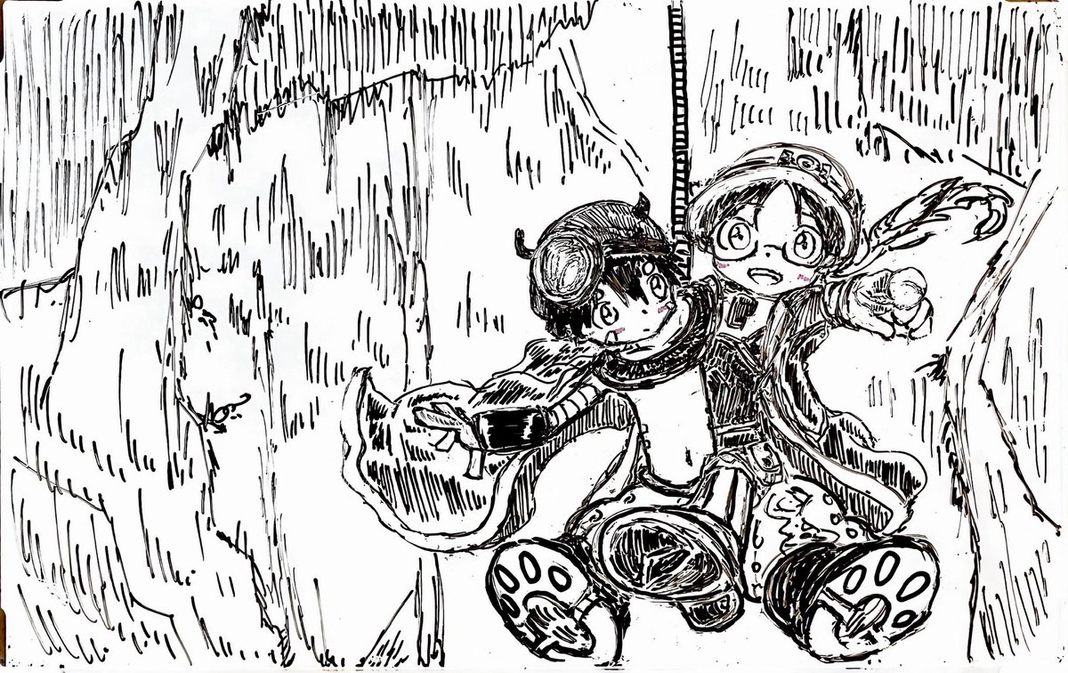 StoneOnTukemono's tweet image. リコ&amp;amp;レグ/メイドインアビス