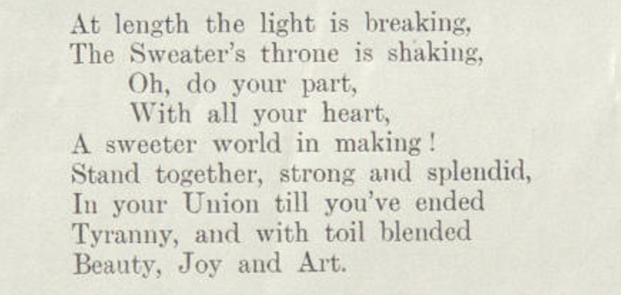 It's an honour to be delivering this year's Mary MacArthur lecture!

In preparation, I've been digging around in the archives to find out more about her life, work, and the chainmakers’ lock out – I found this song "Rouse, Ye Women"

Get tickets here: tuc.org.uk/events/2025-ma…