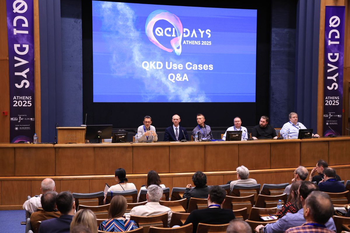#QCIDays2025: 2nd Session of QKD Use Cases from across EU!

🇧🇬 #BGQCI – L.  Georgiev, Tech Univ. of Sofia
🇭🇷 #CroQCI – M. Lončarić, Ruđer Bošković Institute
🇸🇪 #NQCIs – P. Lefebvre, KTH
🇫🇮 #NaQCI.fi – K. Seppänen, VTT
🇫🇷 #FranceQCI – P. Robert, Orange