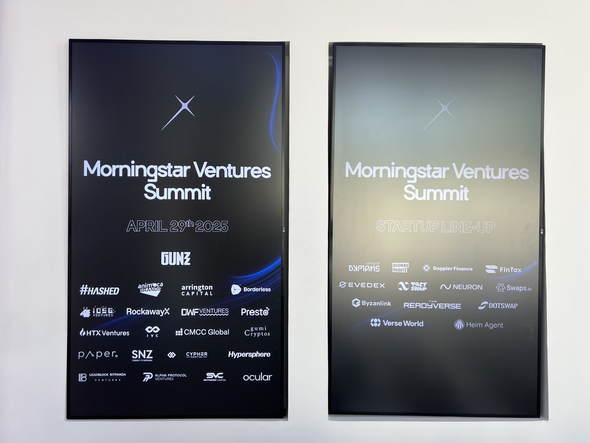 World of Dypians (@worldofdypians) on Twitter photo ☀️ Kicking off the day at the <a href="/Morningstar_VC/">Morningstar Ventures</a> Summit!
We’re proud to be pitching World of Dypians in front of top-tier VCs including <a href="/hashed_official/">#Hashed</a>, <a href="/animocabrands/">Animoca Brands ✈️TOKEN2049 Dubai 🌴</a>, <a href="/Ventures_HTX/">HTX Ventures</a>, <a href="/DWFLabs/">DWF Labs</a>, and many more.
Let’s show them the future of Web3 gaming! ☀️ Kicking off the day at the <a href="/Morningstar_VC/">Morningstar Ventures</a> Summit!
We’re proud to be pitching World of Dypians in front of top-tier VCs including <a href="/hashed_official/">#Hashed</a>, <a href="/animocabrands/">Animoca Brands ✈️TOKEN2049 Dubai 🌴</a>, <a href="/Ventures_HTX/">HTX Ventures</a>, <a href="/DWFLabs/">DWF Labs</a>, and many more.
Let’s show them the future of Web3 gaming!