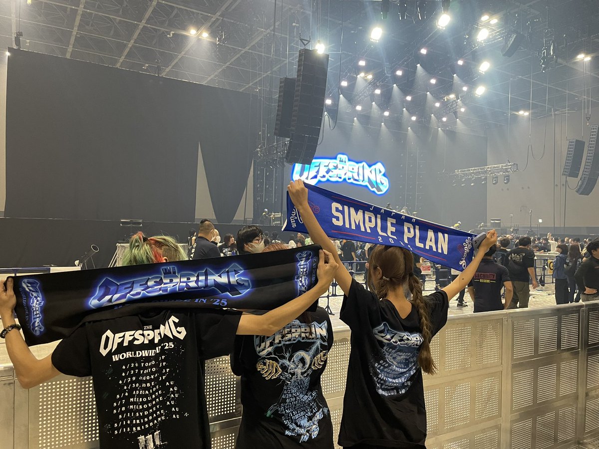 larc_en_ciel6's tweet image. 最高でした。
やっぱり洋楽を聴くきっかけとなったバンドに会えてほんとに良かった。

シンプルプランも良かった
take my hand聴けるとは思ってなかった
#offspring
#theoffspring
#オフスプ
#オフスプリング