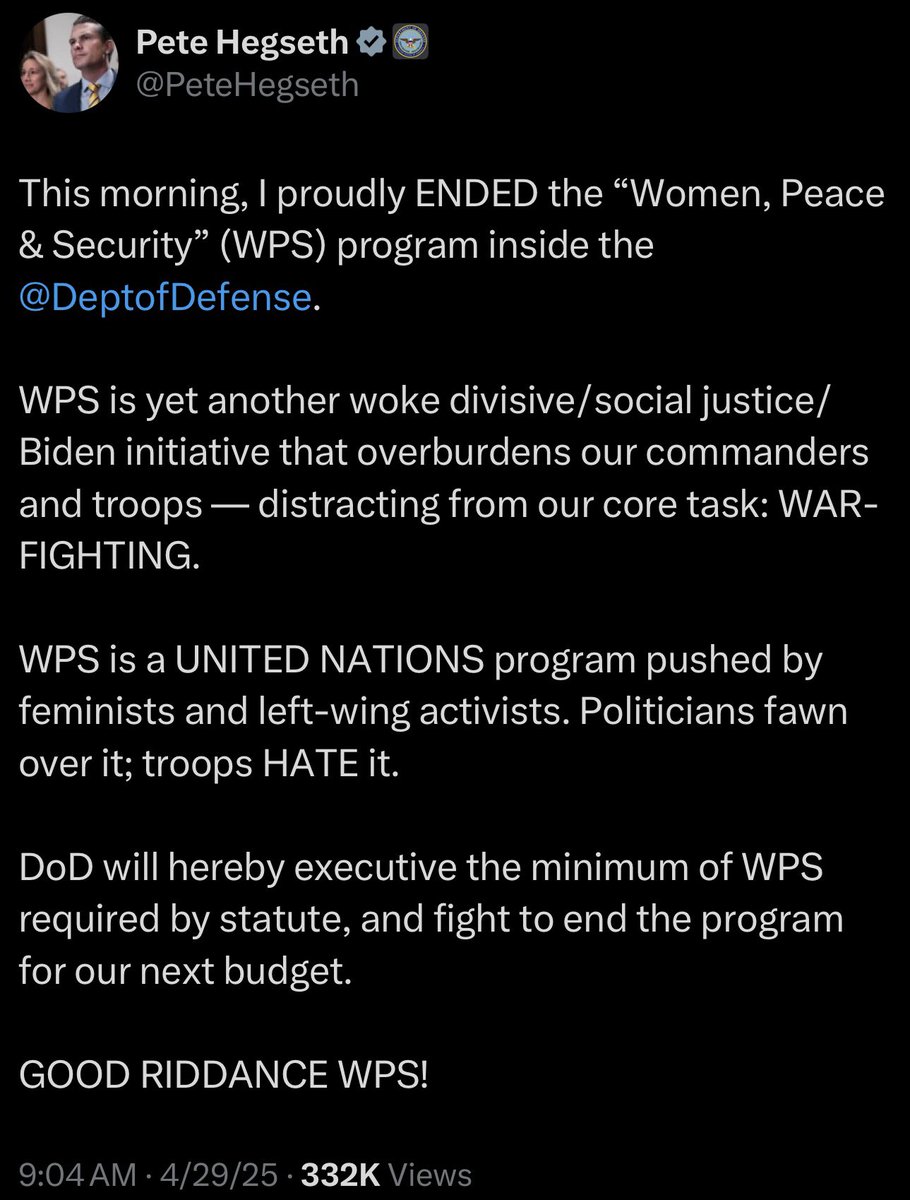 The Women, Peace and Security Act was signed into law by President Trump in 2017.