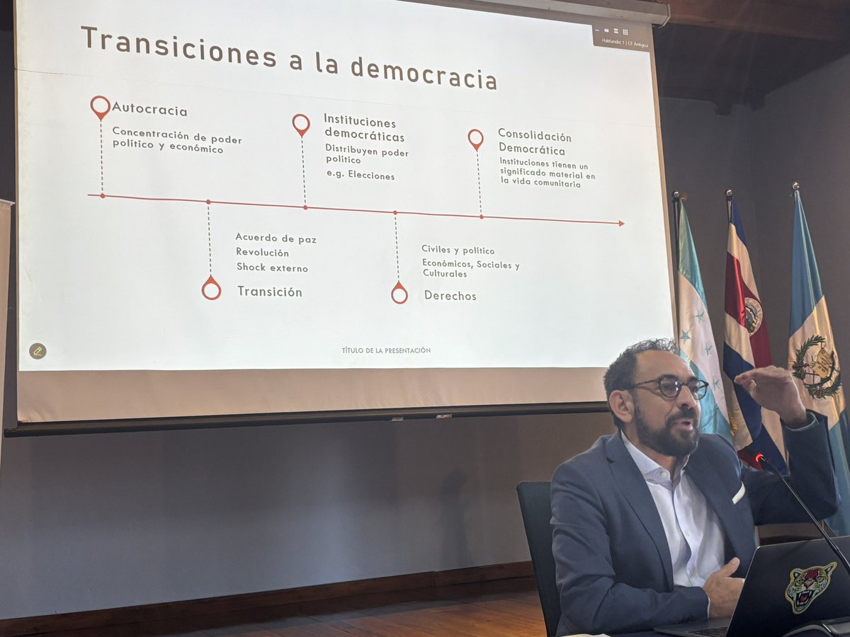 Presentación del diagnóstico del vínculo entre #Democracia, #DESCA y #Corrupción en #Centroamérica