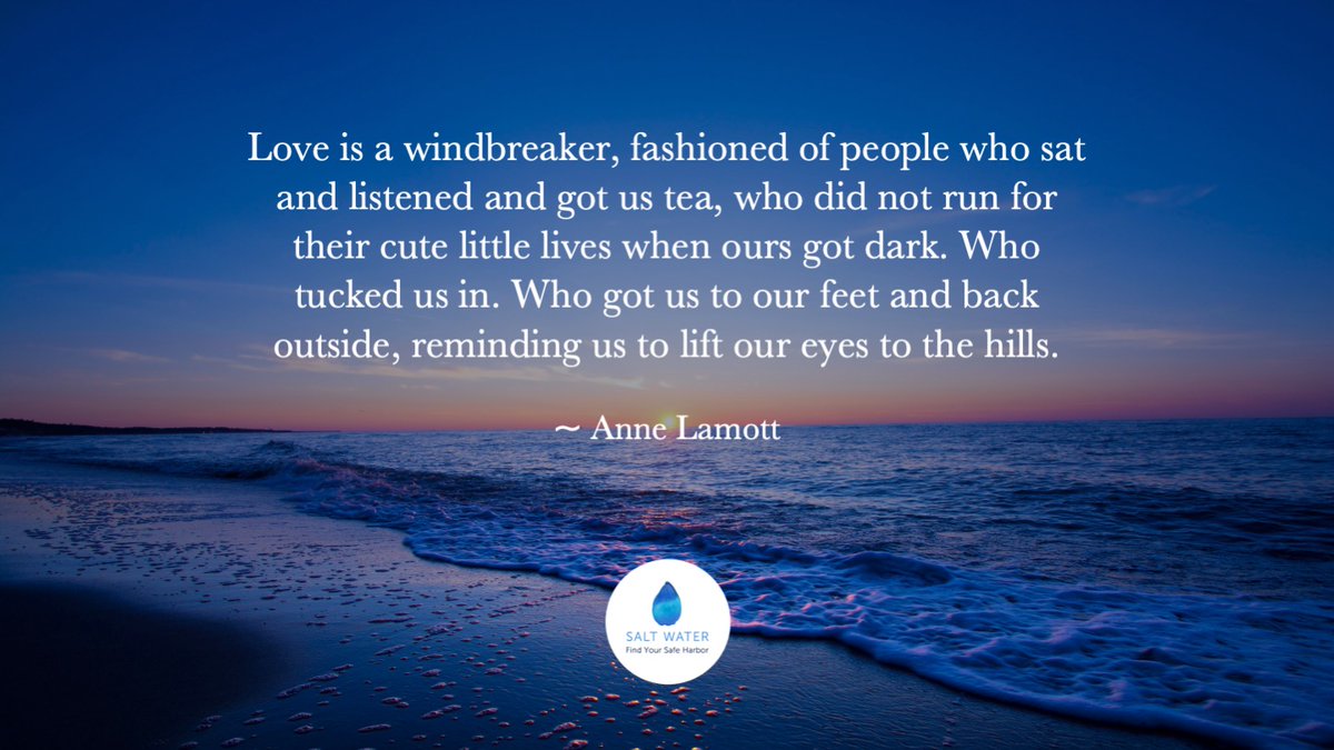 "Love is a windbreaker ..."