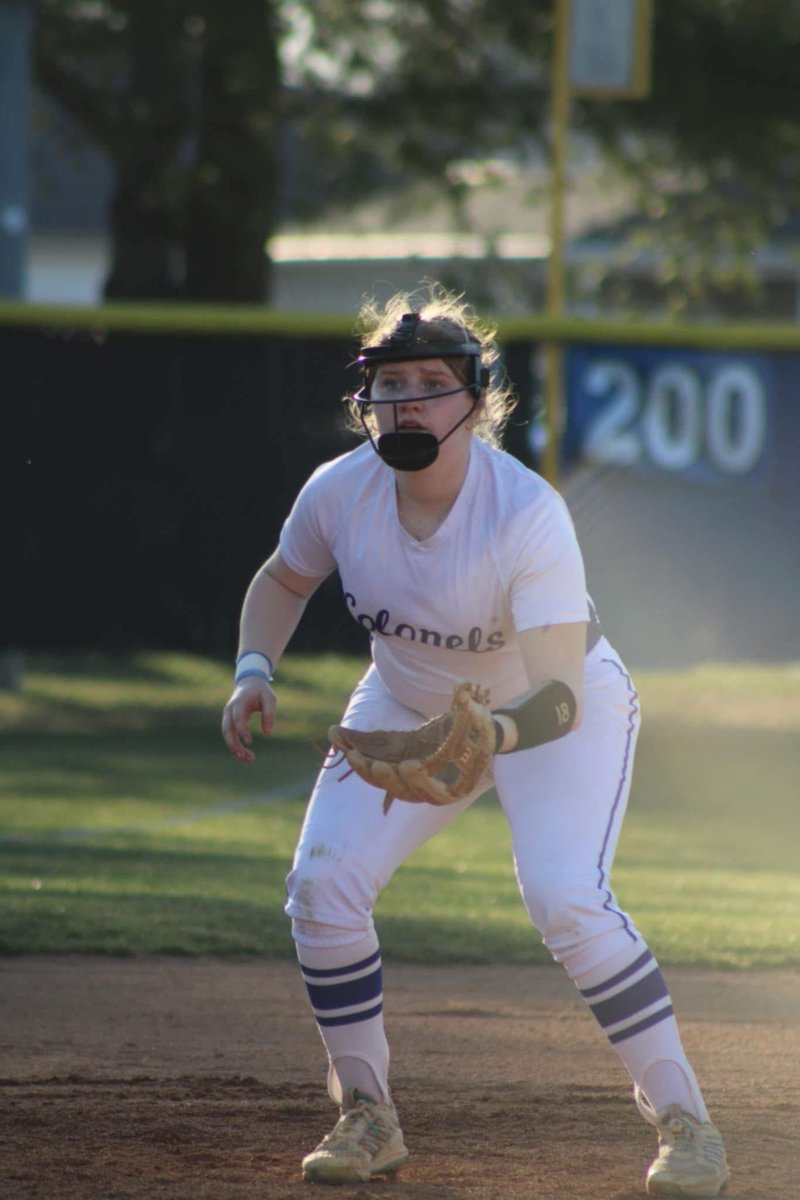 “2026” Bekah Townsend was swinging a hot bat  going 2-3 with 2 doubles and RBIs in helping Oldham beat Bullitt East 

We 👀U