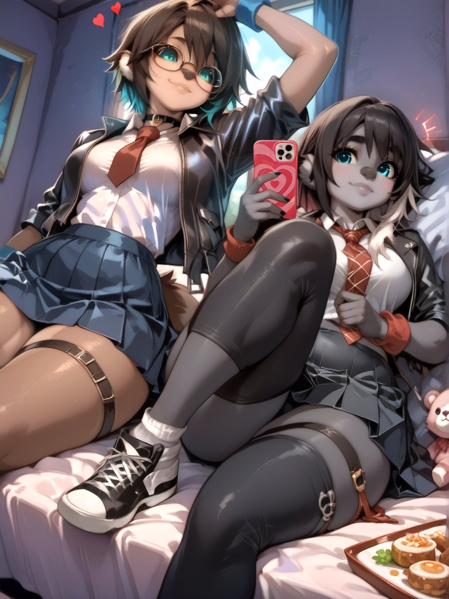 TakeoS7's tweet photo. Boring Times #1
Serina Johnson and her classmate are looking for things to do. What could those things be? Any suggestions?

A Commission I have done for a dear friend.
This will be the first of many pictures for this scenario. Maybe your suggestion will influence the outcome~ https://t.co/TMoCocHYdh