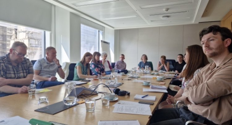Lent term meeting of the Forum. Thank you to Benefact Trust for hosting and for the excellent air con 👏