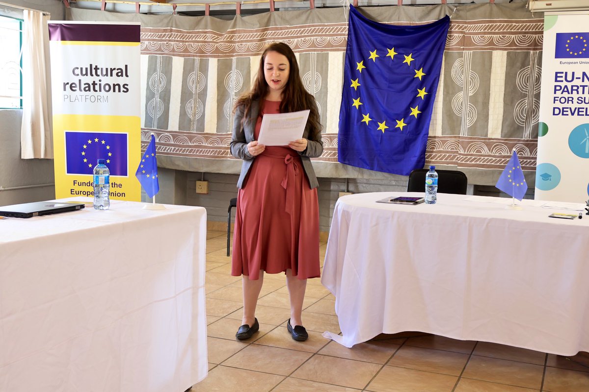 EU in Namibia (@euinnamibia) on Twitter photo The <a href="/EUinNamibia/">EU in Namibia</a>-funded Product Development Workshop under <a href="/CultExtRel/">Cultural Relations Platform</a> kicked off yesterday in Windhoek!
11 Namibian artisans are building skills in jewellery, beadwork, packaging & more.
Thanks to Emergo Consulting, Annie Symonds, Anabel Loubser & Gabi Woker!🇪🇺🇳🇦 The <a href="/EUinNamibia/">EU in Namibia</a>-funded Product Development Workshop under <a href="/CultExtRel/">Cultural Relations Platform</a> kicked off yesterday in Windhoek!
11 Namibian artisans are building skills in jewellery, beadwork, packaging & more.
Thanks to Emergo Consulting, Annie Symonds, Anabel Loubser & Gabi Woker!🇪🇺🇳🇦
