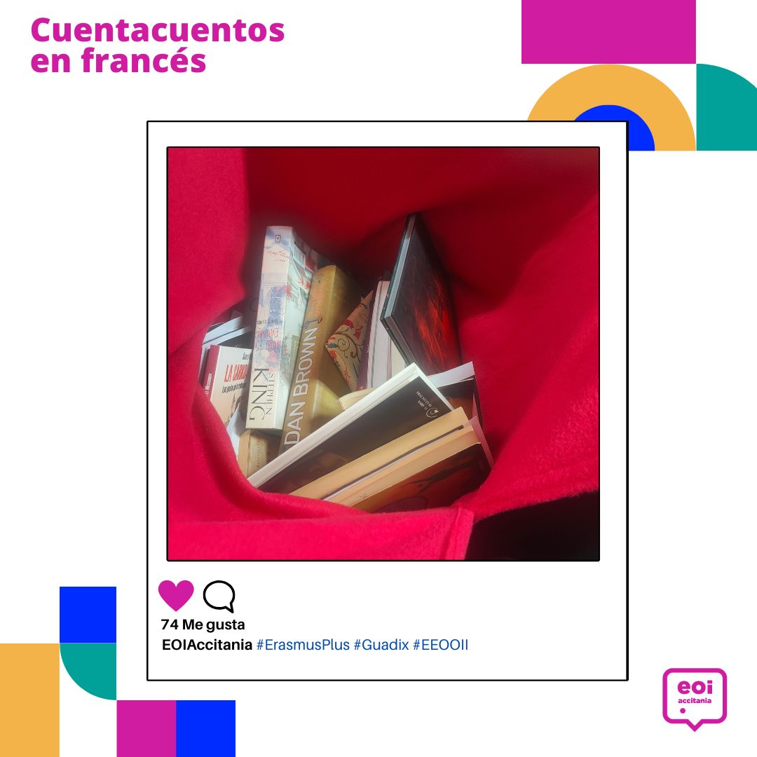 EOIAccitania's tweet photo. Día del Libro📚Celebramos este día con un intercambio entre el alumnado. ¡Llegaron muchos libros en varios idiomas!  Al traer tu libro reseñado escogías al azar otro libro de entre los donados. También colaboramos con el @BancoAlimentoGr y @puleva ¡Gracias a todos por participar! https://t.co/LEEAqoOMdH