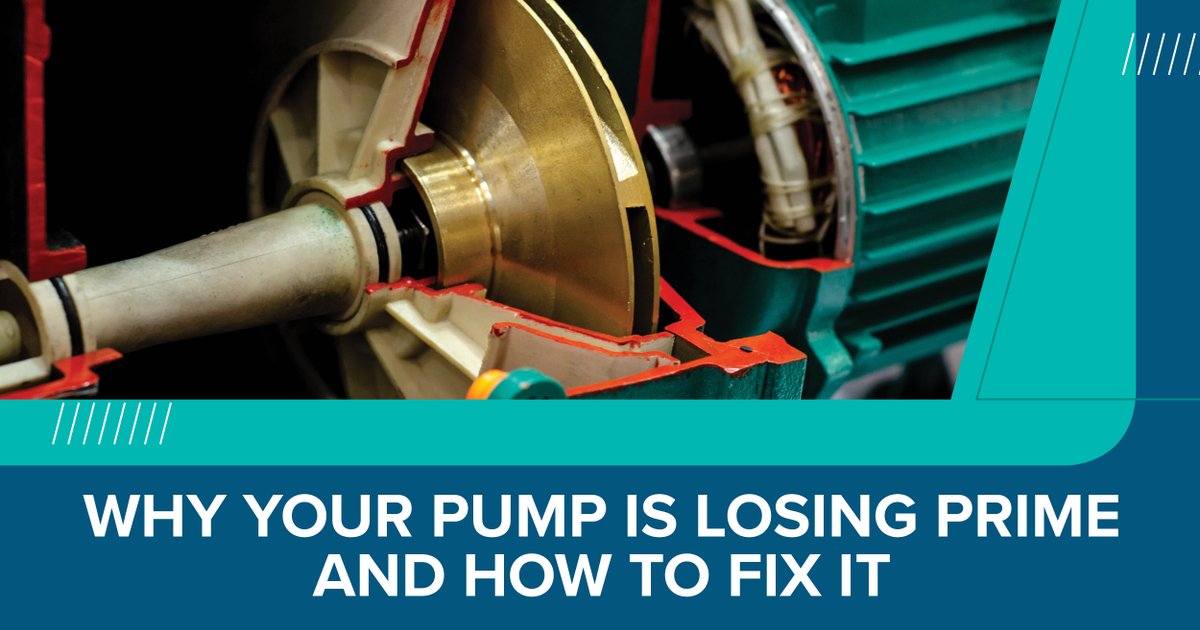 DXPpacific's tweet image. Blocked suction lines? Faulty foot valves? Air leaks? Your pump may be losing prime for several reasons.

Understanding the cause is the first step to preventing breakdowns and ensuring performance.

Learn more: dxppacific.com/why-your-pump-…

#pumppriming #pumprepair #DXPPacific