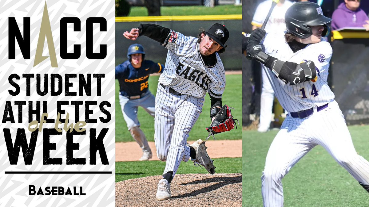 NACC (@nacc_sports) on Twitter photo #NACCbaseā¾ļø| <a href="/edgewoodeagles/">Edgewood Eagles</a>' Shumaker, <a href="/RockfordRegents/">Rockford Athletics</a>' Stagowski Named NACC Baseball Student-Athletes of the Week
š°: tinyurl.com/28t3pvt2
#NACCtion #d3baseball #NACCbaseā¾ļø| <a href="/edgewoodeagles/">Edgewood Eagles</a>' Shumaker, <a href="/RockfordRegents/">Rockford Athletics</a>' Stagowski Named NACC Baseball Student-Athletes of the Week
š°: tinyurl.com/28t3pvt2
#NACCtion #d3baseball