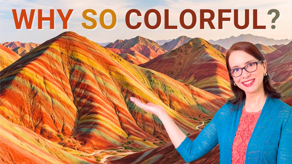 Join me on a colorful journey through time and geology to discover the secrets of the Rainbow Mountains in China, and learn how the Rainbow Mountains were formed and why they are so colorful. #RainbowMountains #ZhangyeDanxia #Geology --&gt; Video here: youtu.be/Hd6KUQ-lEGU