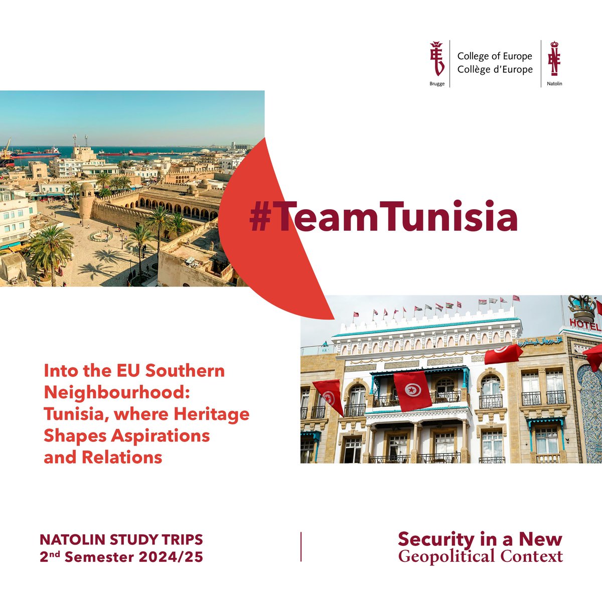 🤝 Next on the agenda for our students – #NatolinTeamTunisia – was the honour of meeting H.E. Mr. Mohamed Ali Nafti <a href="/MohamedAliNafti/">Tunisian MFA Mohamed Ali Nafti</a>, Tunisian Minister of Foreign Affairs. 🇹🇳
The discussion focused on Tunisia’s foreign policy priorities, its evolving relationship with the