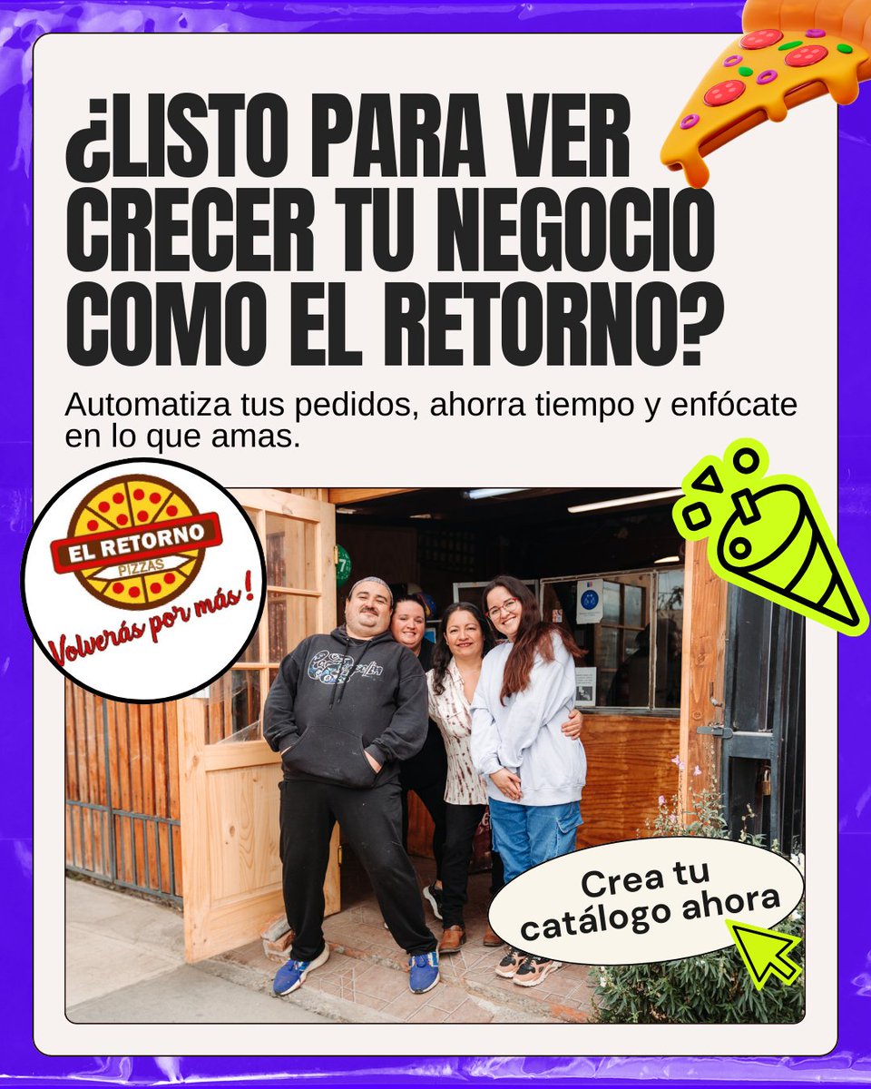 whataformapp's tweet photo. Esto no es un “caso de éxito” 🔥 Es lo que pasa cuando el producto hace lo que tiene que hacer:

Pasó de 89 a 1583 órdenes en 3 meses.
Contrató más gente.
Automatizó su flujo.

Y volvió a enfocarse en lo que más le gusta:
hacer pizzas increíbles 🍕 https://t.co/iBVRsQKPvZ
