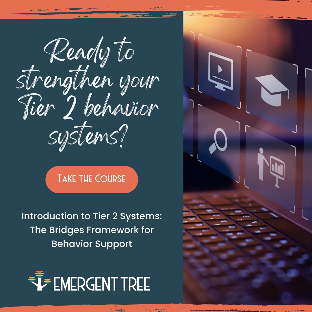 EmergentTree's tweet image. Looking to level up your Tier 2 behavior systems? Learn how the Bridges Framework can help you build sustainable supports that empower students and staff!

👉 Start here: hubs.ly/Q03j-hQw0

#MTSS #Tier2 #MTSSBehavior #MTSSB #BehaviorSupport #EducationFramework