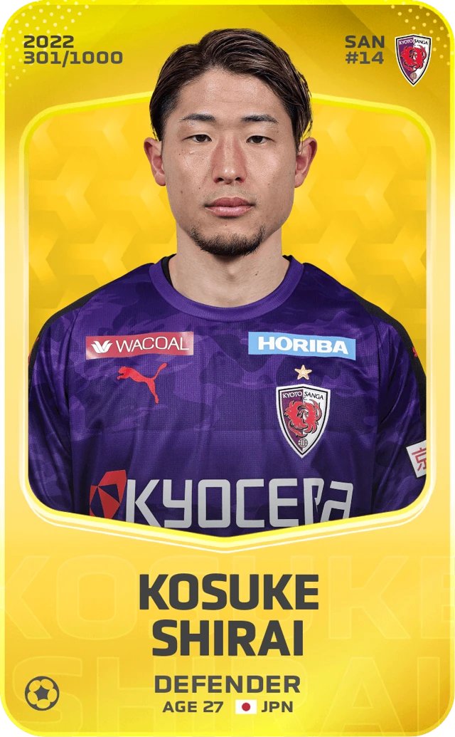 🎁 GIVEWAY 🎁

Titulaire au FC Tokyo, Kosuke Shirai à gagner cette semaine ! 

RT + FOLLOW 

📅 01/05