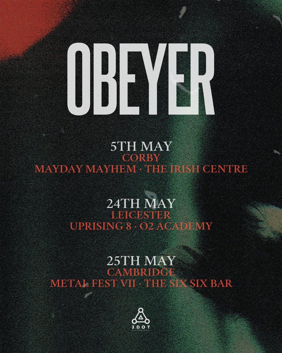 Upcoming shows this May
