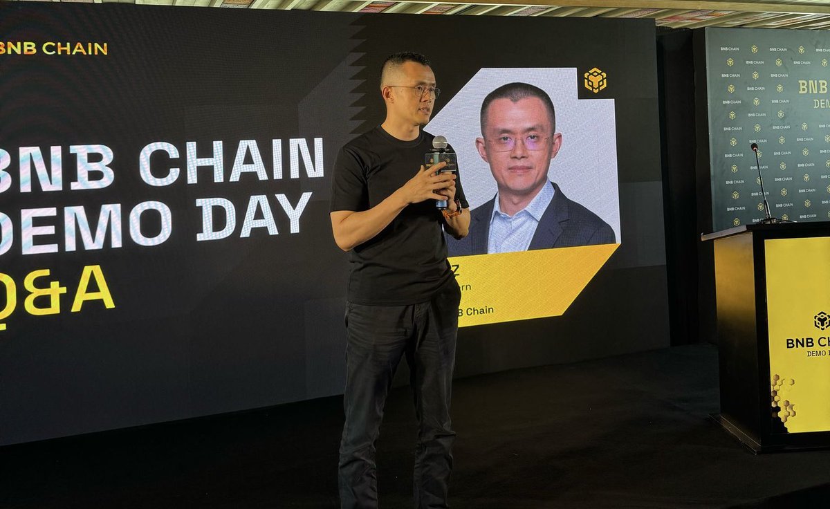 Val_bpereira's tweet image. BNB Demo Day Takeaways + @cz_binance ’s Advice on @BNBCHAIN
1️⃣ Delay TGE Strategically
CZ emphasized the importance of delaying your TGE as long as possible to maximize community growth and product traction. Launching too early with a small community often leads to immediate…