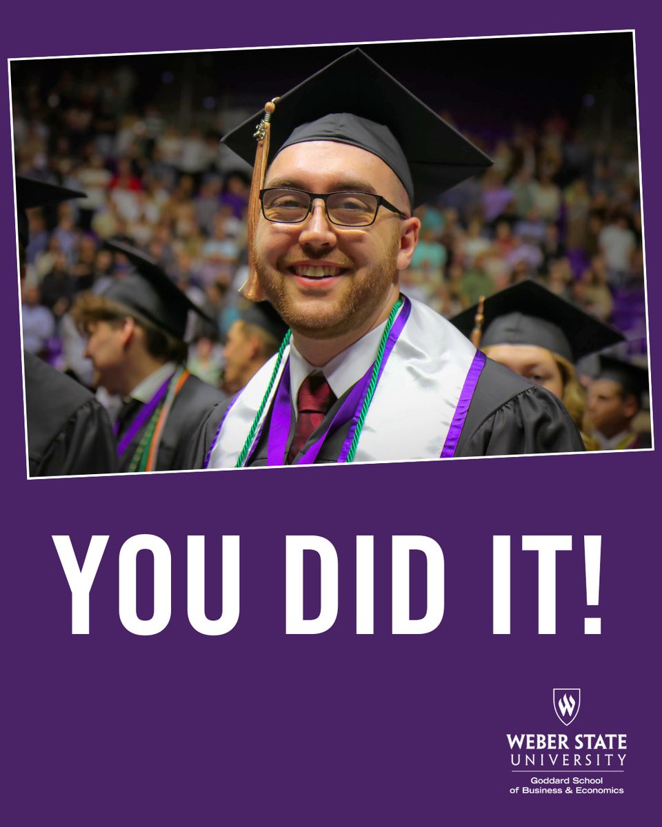 🎓CONGRATS #Weberbiz Grads, Spring 2025!! 🎓

YOU DID IT!
#weberstate <a href="/weberstate/">Weber State Athletics</a> #weberstatealum #webergrad #classof2025 #ogden #college #utah