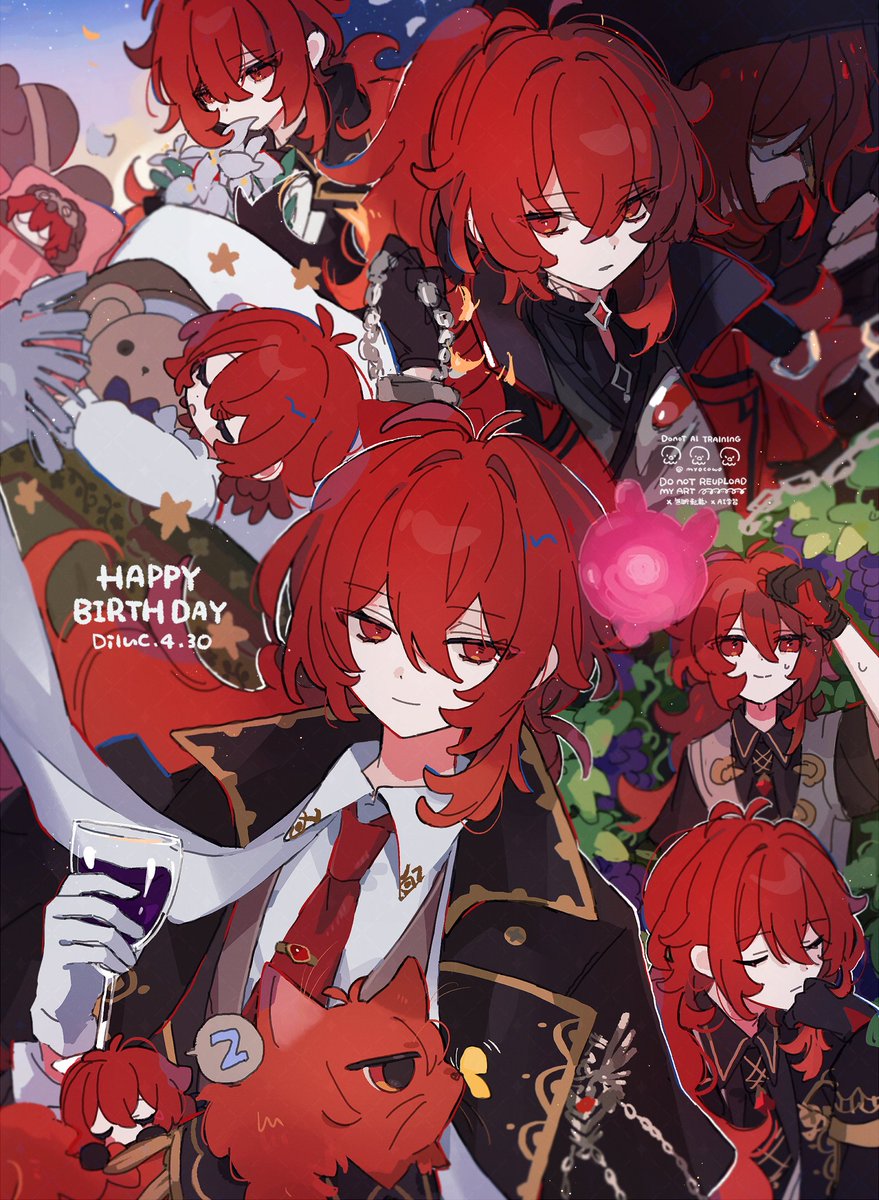 おめでとう🍇 
#ディルック生誕祭2025 #Diluc