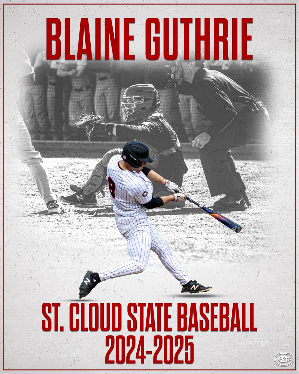 St. Cloud State Baseball (@scsuhuskies_bb) on Twitter photo 𝑺𝒆𝒏𝒊𝒐𝒓 𝑺𝒑𝒐𝒕𝒍𝒊𝒈𝒉𝒕: 𝐁𝐥𝐚𝐢𝐧𝐞 𝐆𝐮𝐭𝐡𝐫𝐢𝐞
⚾️ Catcher / Outfield
📍 Emerald, Wis.
🗓️ 2 seasons with the Huskies (2024-25)
📊 Career bests in AVG, HR, RBI, OPS in 2025
#Huskyland ⚾️ | <a href="/BlaineGuthrie4/">Blaine Guthrie</a> 𝑺𝒆𝒏𝒊𝒐𝒓 𝑺𝒑𝒐𝒕𝒍𝒊𝒈𝒉𝒕: 𝐁𝐥𝐚𝐢𝐧𝐞 𝐆𝐮𝐭𝐡𝐫𝐢𝐞
⚾️ Catcher / Outfield
📍 Emerald, Wis.
🗓️ 2 seasons with the Huskies (2024-25)
📊 Career bests in AVG, HR, RBI, OPS in 2025
#Huskyland ⚾️ | <a href="/BlaineGuthrie4/">Blaine Guthrie</a>