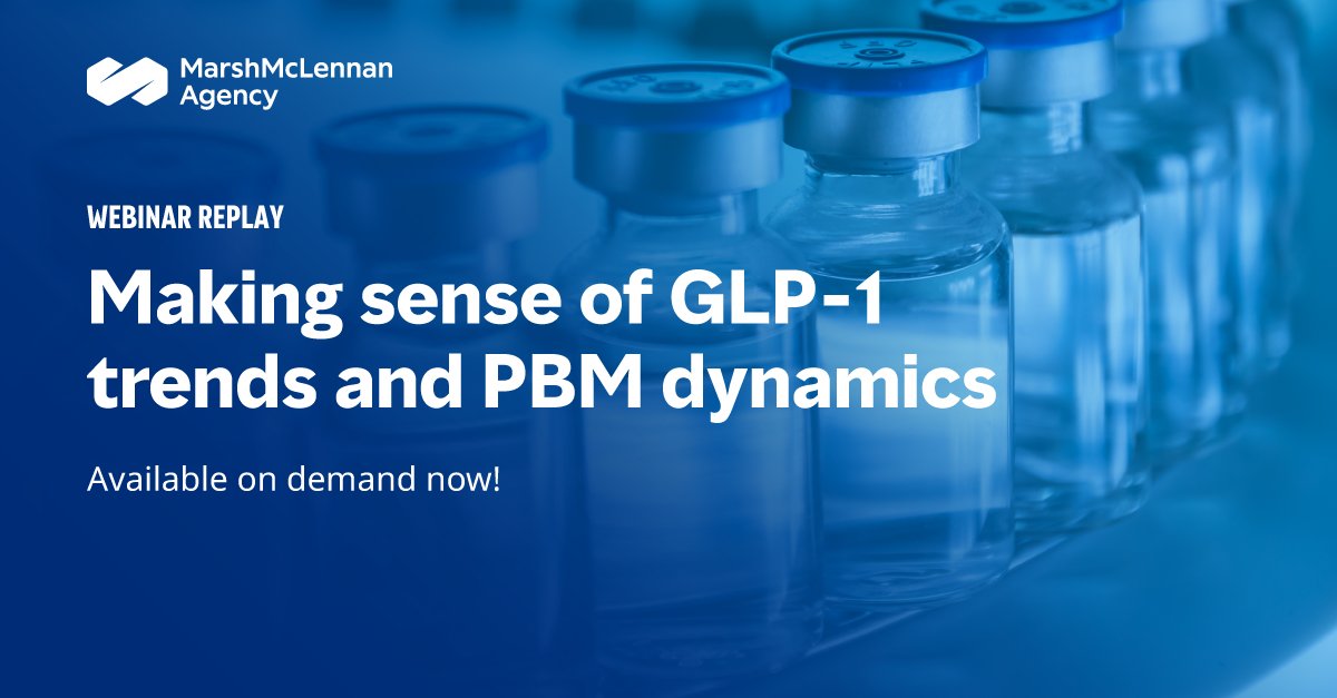 RickKellyFSACFA's tweet image. Don't lag behind in the world of pharmacy benefits! Check out GLP-1 trends and PBM strategies decoded by @Marsh_MMA's panel of experts. Missed the session? Don't fret, the recording is right here. #Pharmacy# Benefits #GLP1 #MarshMMA sprou.tt/14xoT48DBV3