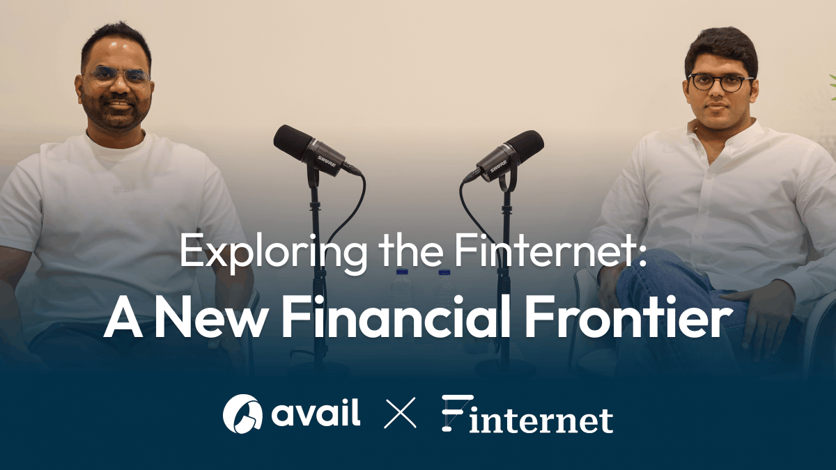 Avail (@availproject) on Twitter photo What if the internet had a native layer for finance? That's <a href="/finternet_org/">Finternet</a>
In this podcast, <a href="/anuragarjun/">Anurag Arjun</a> and <a href="/imsiddshetty/">Siddharth Shetty</a> talk about bringing real-world assets onchain, and how Avail's horizontally scalable infra is key to making that possible.
Listen in: What if the internet had a native layer for finance? That's <a href="/finternet_org/">Finternet</a>
In this podcast, <a href="/anuragarjun/">Anurag Arjun</a> and <a href="/imsiddshetty/">Siddharth Shetty</a> talk about bringing real-world assets onchain, and how Avail's horizontally scalable infra is key to making that possible.
Listen in: