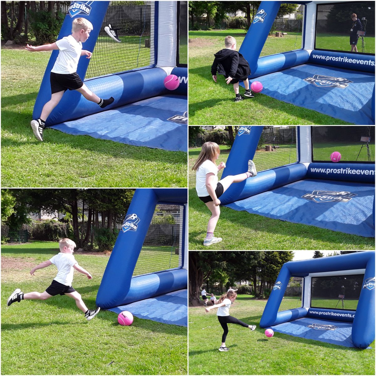 Class 1/2 loved having a go at the ProStrike challenge and finding out their top strike speed!