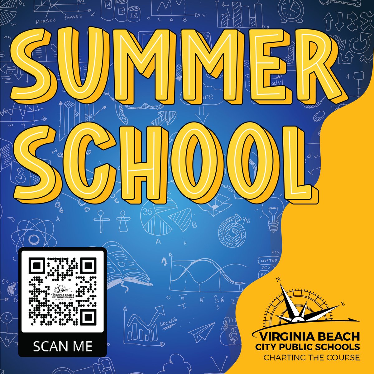 🌞 Summer School Information 🌞 
UPDATE: 2025 Secondary Summer School registration opens May 5 for VBCPS students looking to catch up, get ahead, or explore new subjects. 📚