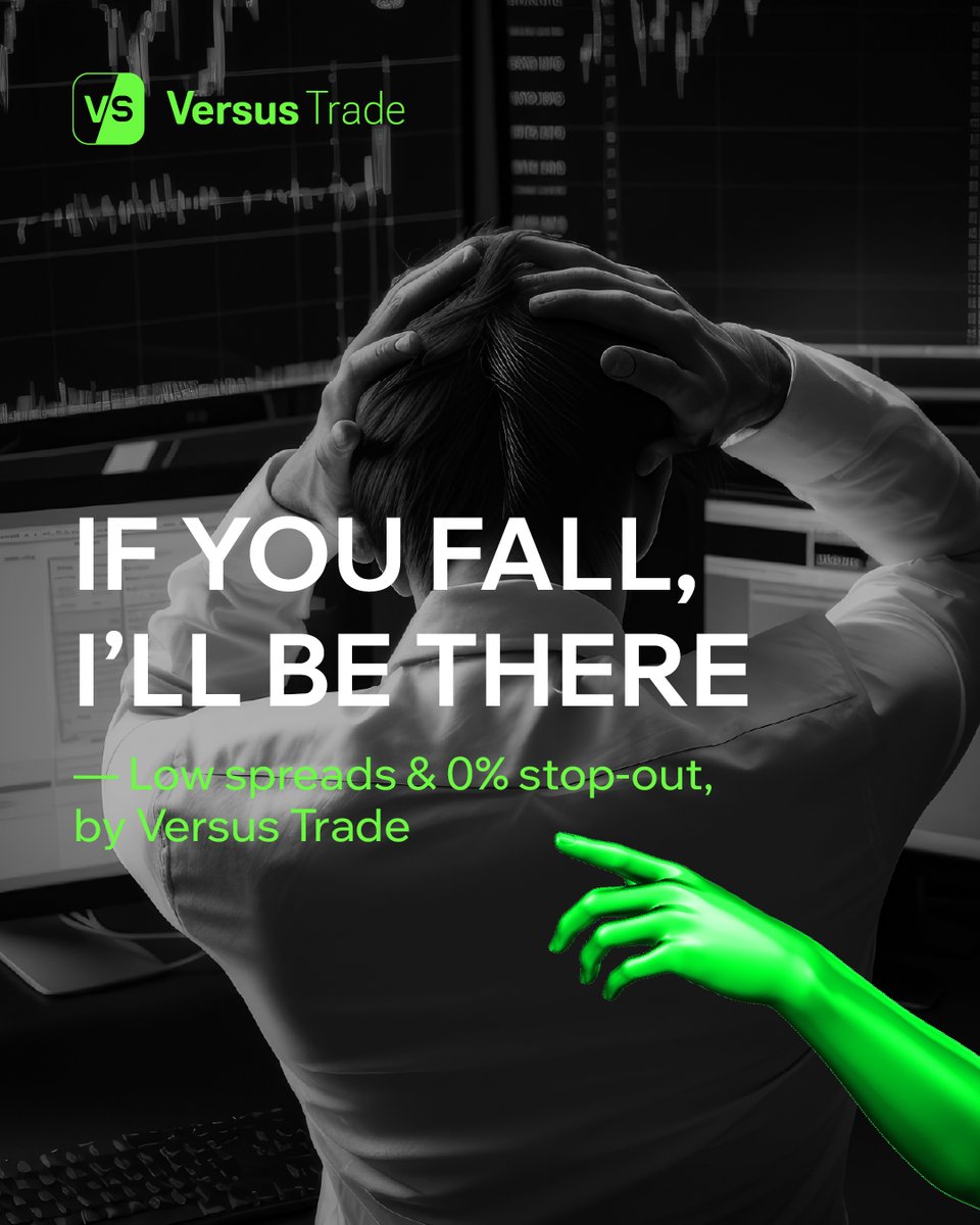 VersusTrade_'s tweet photo. Some brokers let you fall.
Versus Trade helps you come back stronger.

💸 Low spreads = tighter stop-losses without early exits
💥 0% stop-out = more space to survive the dip

You’re not trading on hope — you’re trading with real backup.

Start now: https://t.co/Evgf6mua8M https://t.co/WNiAa7ZNnH