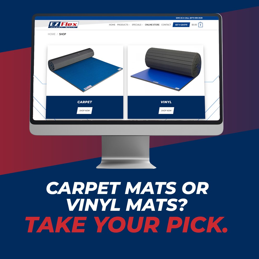 Psst… Did you know you can shop all your favorite #EZFlexMats without ever leaving the house? 🛒👀

From cheer to wrestling to MMA and more—it’s all a click away. Browse our inventory today! ezflexmats.com/shop/

#EZFlexMats