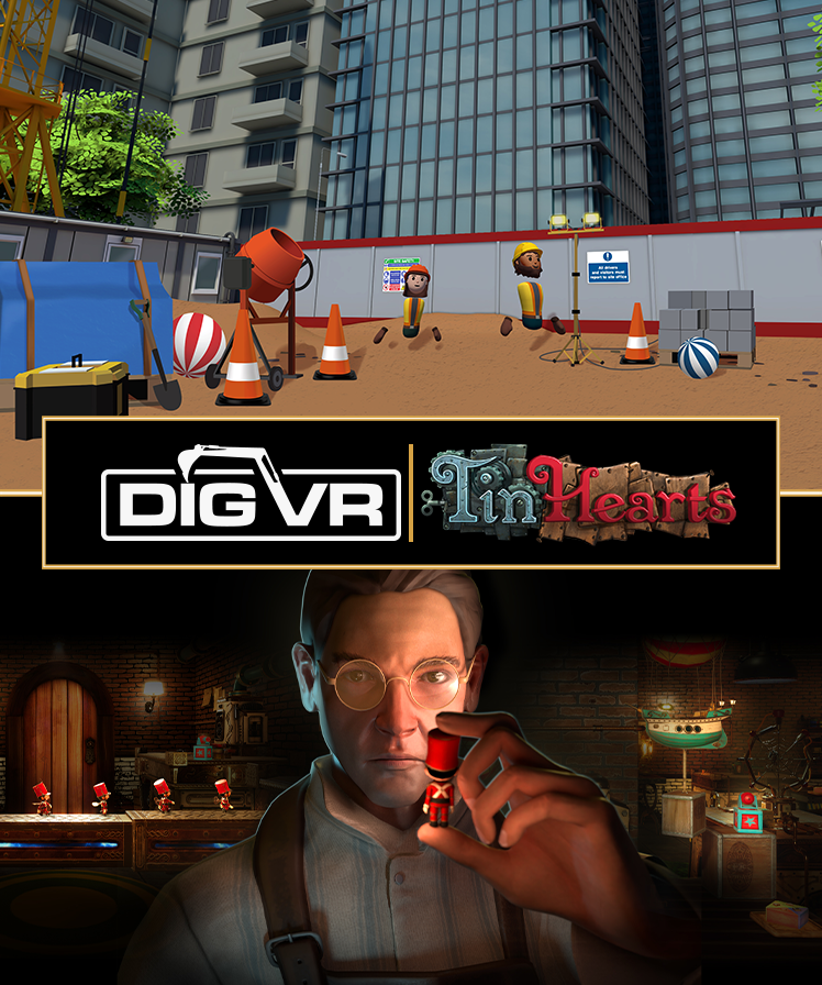 VR adventurers, listen up!

If Tin Hearts is in your Steam collection, save 35% on @DIGVRgame.

Enjoy genuine digger controls, arcade-style gameplay, and the chance to grow your business in Diglington.

Don’t delay 👇

👷: store.steampowered.com/bundle/50266/D…

#DIGVRGame #IndieGames