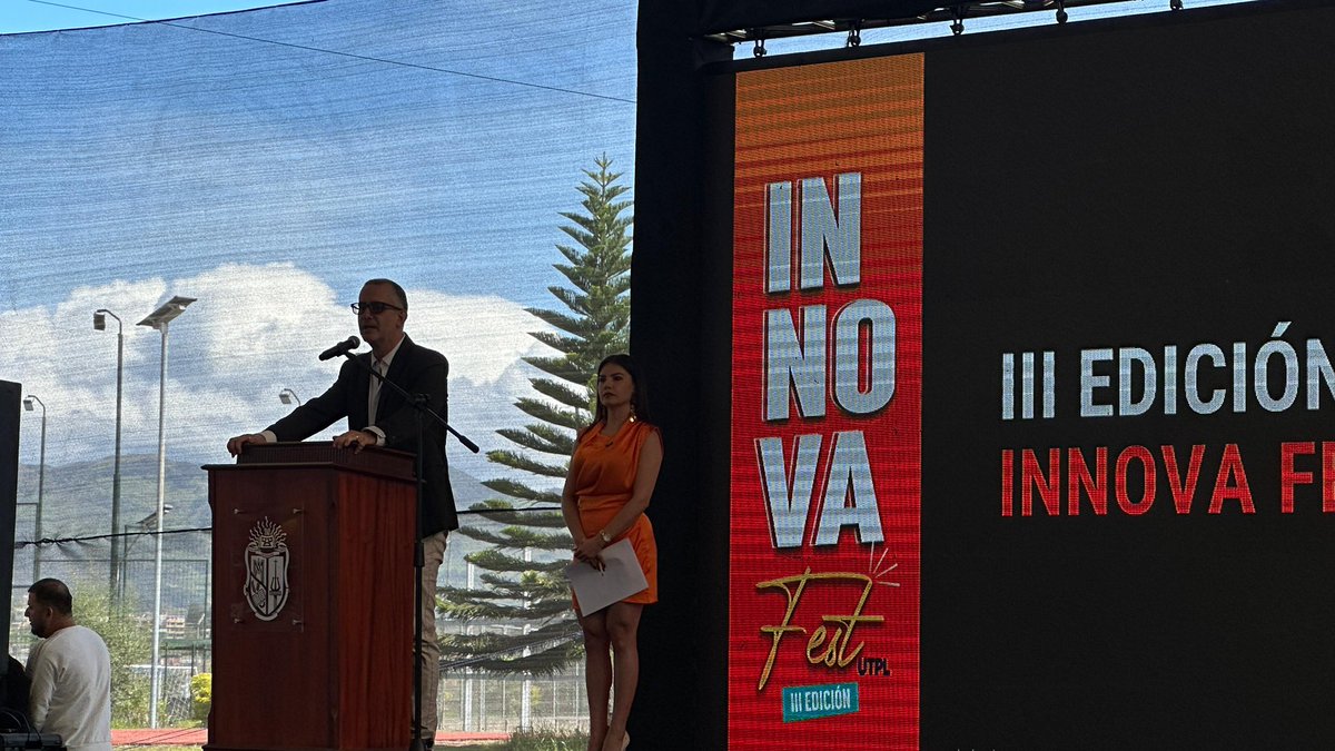 Felicitaciones <a href="/utpl/">🎓 UTPL</a> por el #innovafest