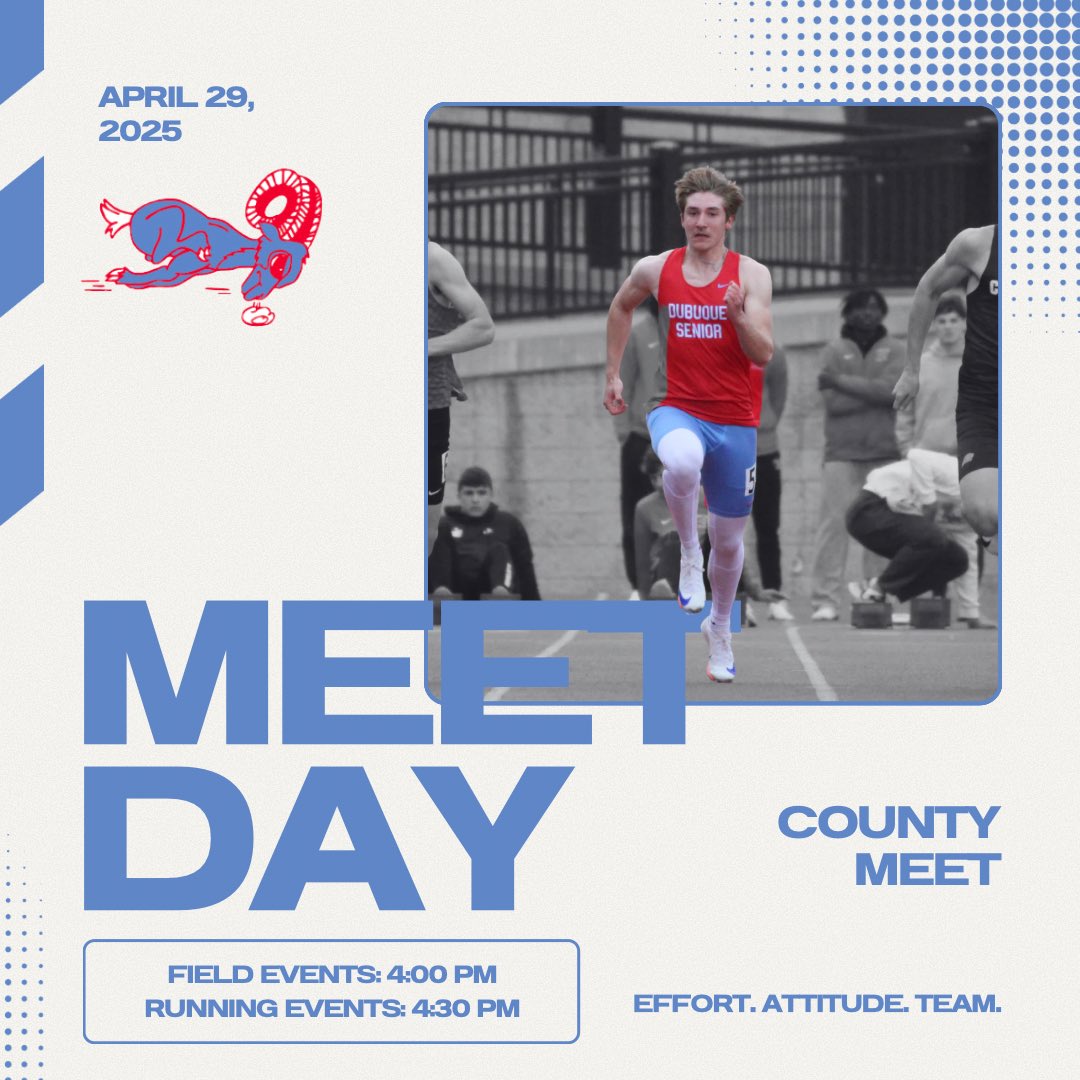 BACK AT IT!! 
📍Dalzell Stadium, Dubuque Senior HS
🎟️ gobound.com/ia/schools/dub…