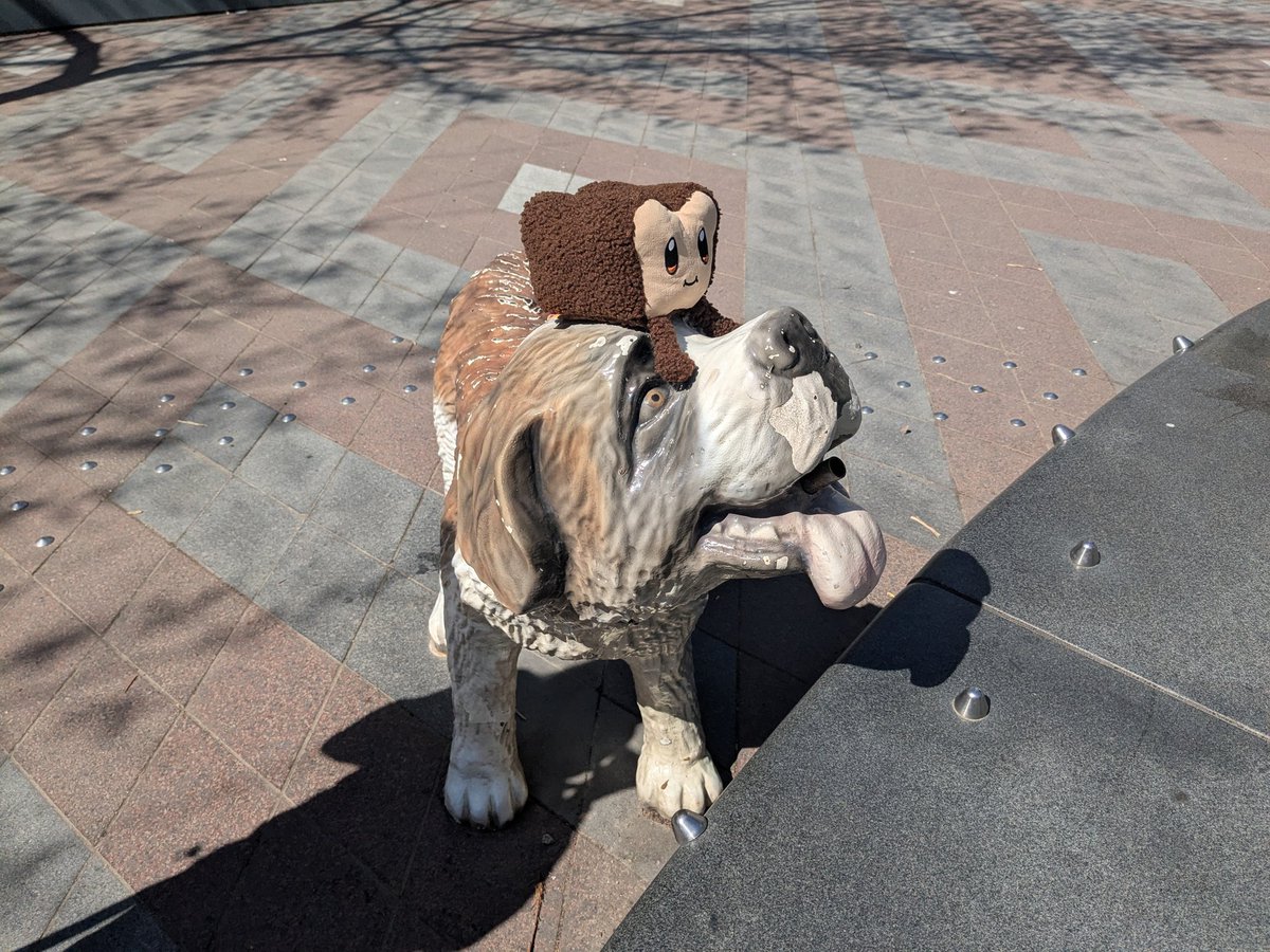 MeepleDad's tweet photo. #Breadventure day 118.

Stone dogs, stuffed bread. https://t.co/5ev2S8DDx1