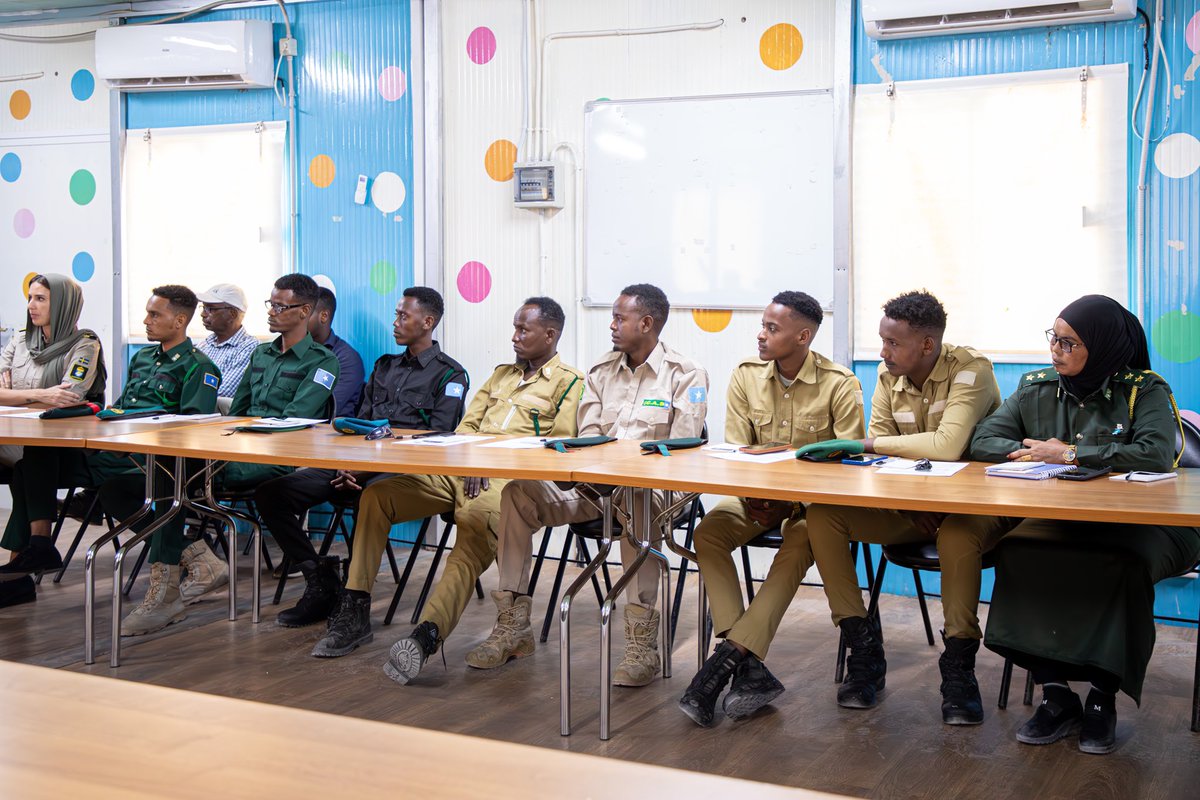 I officially opened the training program on Dynamic Security &amp; Rehabilitation/Reintegration for the Somali Custodial Corps, in collaboration with UNODC &amp; UNTMIS, facilitated by experts from Sweden, Kenya &amp; Finland. Selected officers also received ToT for sustainability.