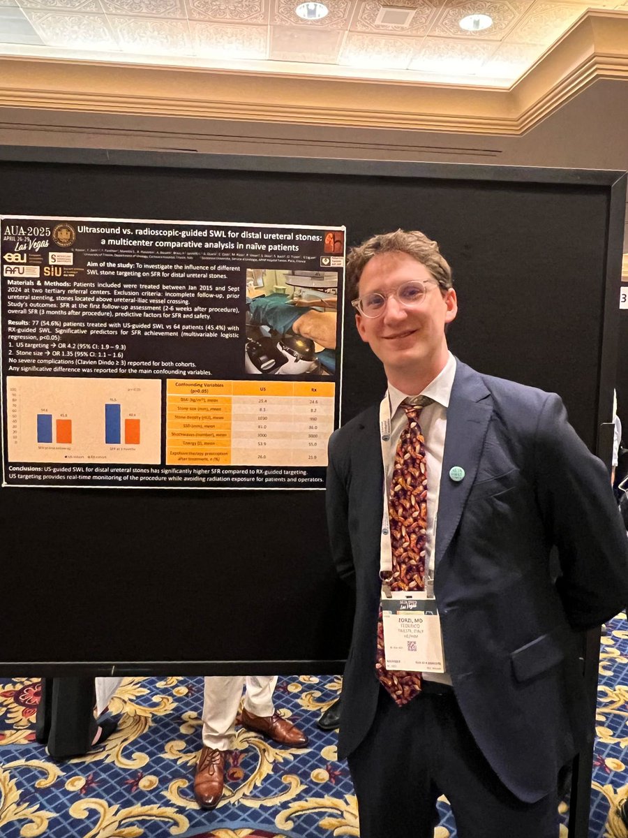 Dept. of Urology | University of Trieste (@urologiatrieste) on Twitter photo 🇺🇸 La Clinica Urologica di Trieste approda all’#AUA2025 di Las Vegas!
Congratulazioni alla Dott.ssa <a href="/biasanna94/">Arianna Biasatti</a> e al Dott. <a href="/FZorzi/">Federico Zorzi</a> , specializzandi autori di due studi presentati al congresso internazionale <a href="/AmerUrological/">Amer. Urol. Assn.</a>
<a href="/gioliguori33/">Giovanni Liguori</a> <a href="/UniTrieste/">Università di Trieste</a> <a href="/AsugiFVG/">@asugiFVG</a> 🇺🇸 La Clinica Urologica di Trieste approda all’#AUA2025 di Las Vegas!
Congratulazioni alla Dott.ssa <a href="/biasanna94/">Arianna Biasatti</a> e al Dott. <a href="/FZorzi/">Federico Zorzi</a> , specializzandi autori di due studi presentati al congresso internazionale <a href="/AmerUrological/">Amer. Urol. Assn.</a>
<a href="/gioliguori33/">Giovanni Liguori</a> <a href="/UniTrieste/">UniversitĂ di Trieste</a> <a href="/AsugiFVG/">@asugiFVG</a>