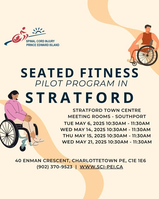 Spinal Cord Injury PEI (@scipei2021) on Twitter photo In Stratford PEI , next Tuesday! <a href="/ZackBellPEI/">Zack Bell</a> <a href="/CornwallHeath/">Heath MacDonald</a> <a href="/MyrtleJenkinsSm/">Myrtle Jenkins-Smith</a> <a href="/SeanCaseyLPC/">Sean Casey</a> <a href="/PEIGuardian/">The Guardian</a> <a href="/CBCNews/">CBC News</a> In Stratford PEI , next Tuesday! <a href="/ZackBellPEI/">Zack Bell</a> <a href="/CornwallHeath/">Heath MacDonald</a> <a href="/MyrtleJenkinsSm/">Myrtle Jenkins-Smith</a> <a href="/SeanCaseyLPC/">Sean Casey</a> <a href="/PEIGuardian/">The Guardian</a> <a href="/CBCNews/">CBC News</a>