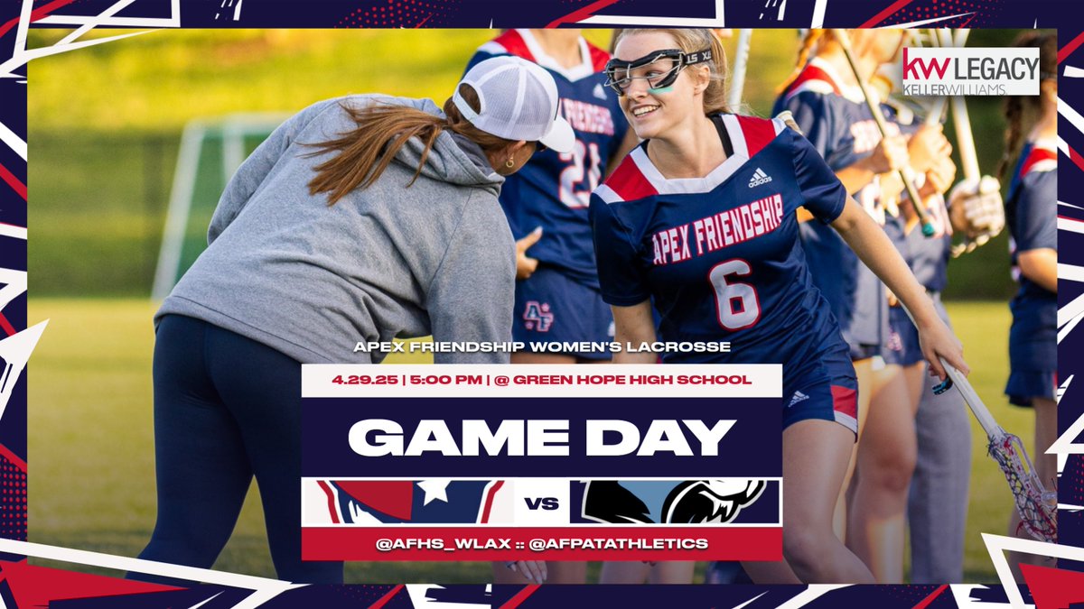 Excited to be back on the field today with <a href="/AFHS_wlax/">AFHS wlax</a> 🥍 as they travel to take on Panther Creek. You got this! #PatFam #RepAFHS