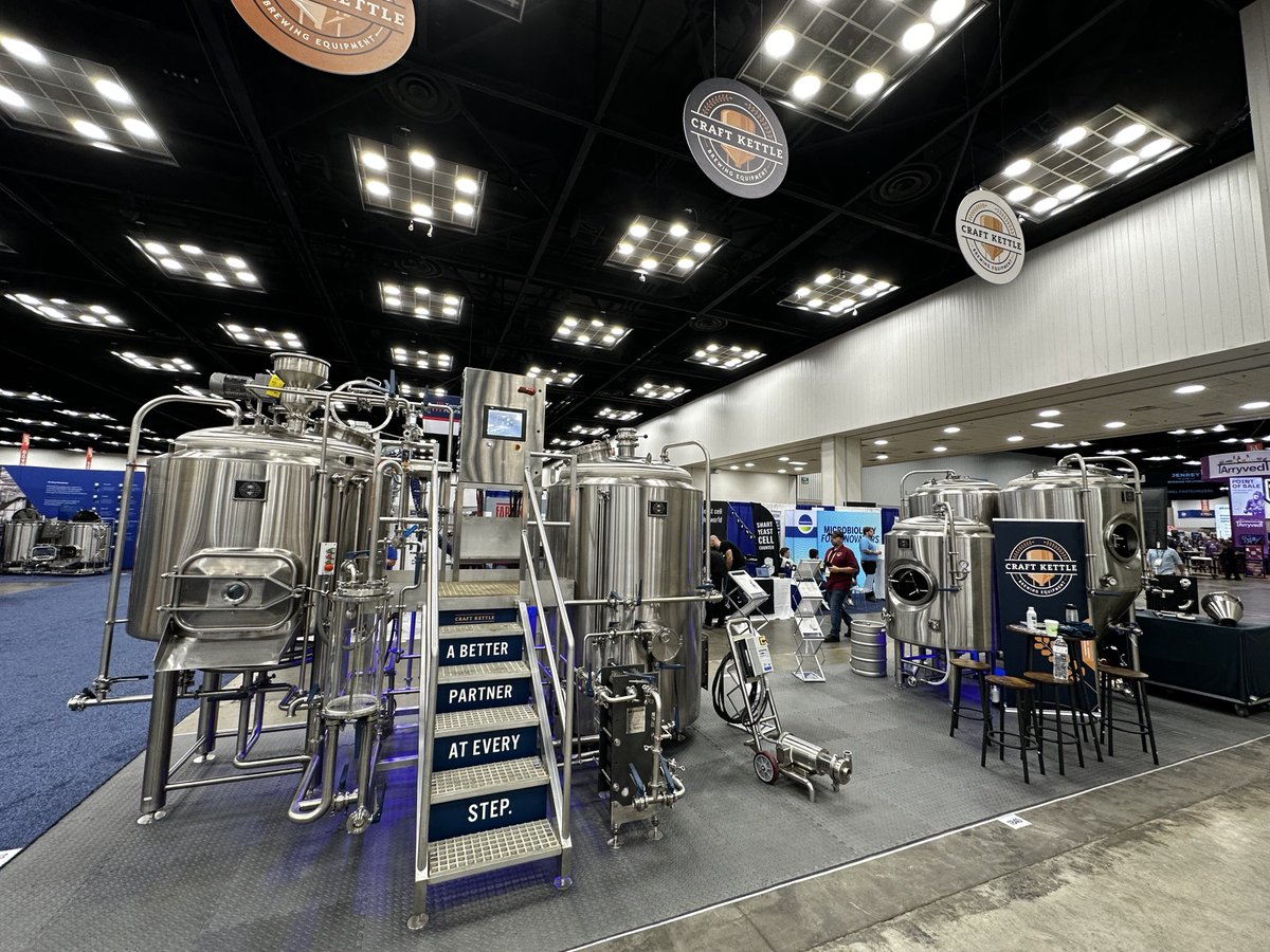 craftkettle's tweet photo. Swing by Booth 1840 and unlock amazing show discounts on exceptional equipment and parts! Don’t miss out! #CBC2025  #craftbrewing #brewery #craftbeer #drinklocal https://t.co/twbrwb7ImN