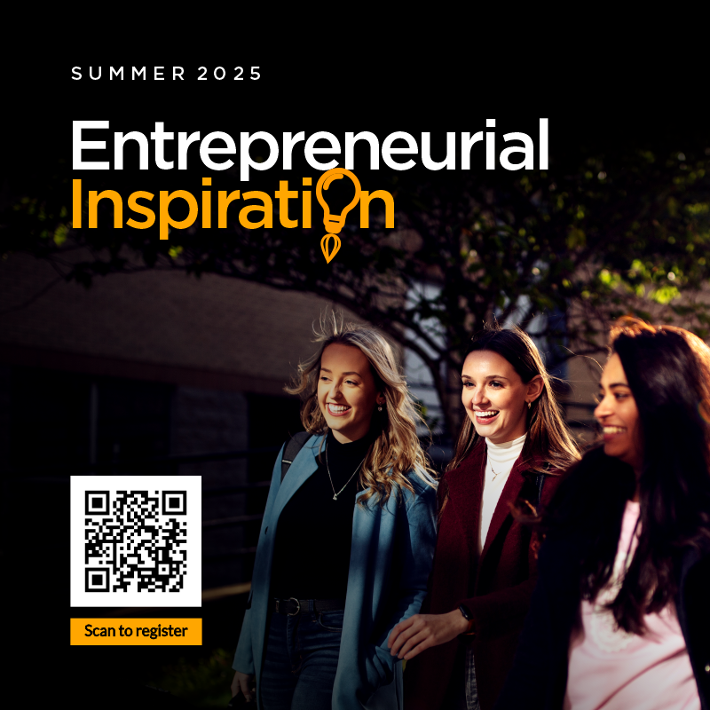 The Entrepreneurship Training Program Inspiration - Summer 2025 (June 5- July 31) is a certificate-provided program which inspires participants to learn about entrepreneurial practices, even if they have no business experience and never thought they would become entrepreneurs.