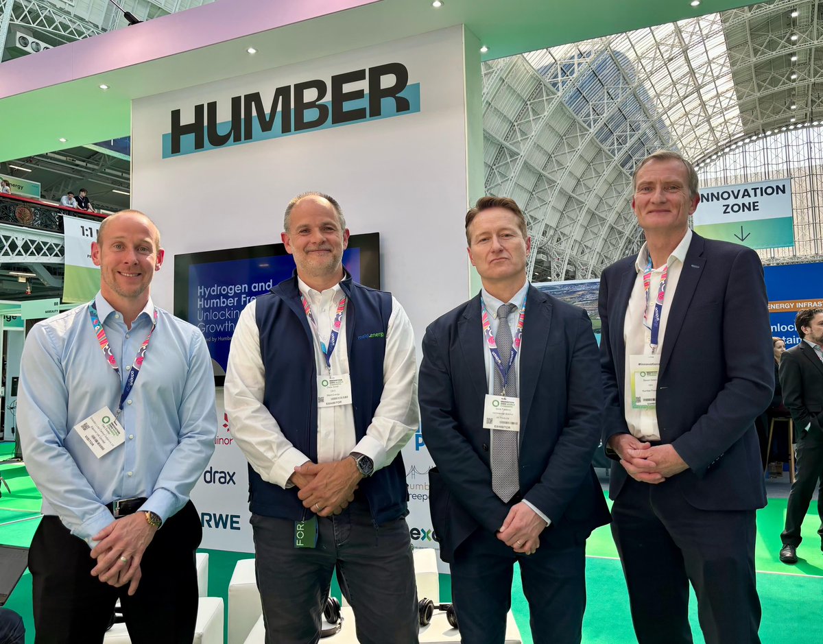 Humber Freeport (@humberfreeport) on Twitter photo Hydrogen in the Humber could be … revolutionary.
Thanks to all who joined us for our breakout session <a href="/_InnovationZero/">Innovation Zero</a>.
Our CEO, Simon Green, was joined by Frédéric Séné from <a href="/airproducts/">Air Products</a>, Dan Sadler from <a href="/Equinor_UK/">Equinor UK</a> and Chris Smith from Meld Energy.
#InnovationZero Hydrogen in the Humber could be … revolutionary.
Thanks to all who joined us for our breakout session <a href="/_InnovationZero/">Innovation Zero</a>.
Our CEO, Simon Green, was joined by Frédéric Séné from <a href="/airproducts/">Air Products</a>, Dan Sadler from <a href="/Equinor_UK/">Equinor UK</a> and Chris Smith from Meld Energy.
#InnovationZero