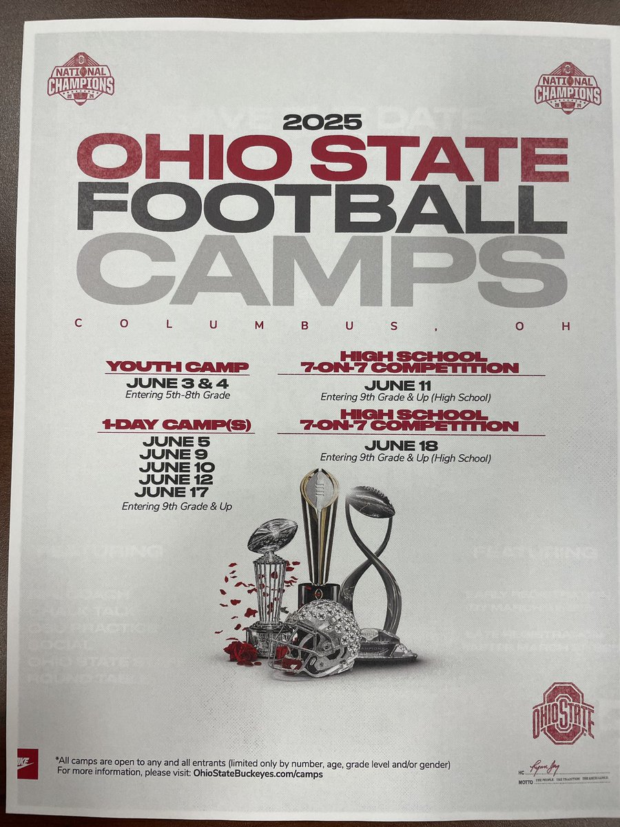 Kayden Edwards (@qb1_kayden) on Twitter photo Blessed to be invited to <a href="/OhioStateFB/">Ohio State Football</a> for camp can’t wait to be there!🌰🌰🌰🌰
Thank you <a href="/etwill21/">Ed Terwilliger</a> <a href="/FootballIronton/">Ironton Football</a> Blessed to be invited to <a href="/OhioStateFB/">Ohio State Football</a> for camp can’t wait to be there!🌰🌰🌰🌰
Thank you <a href="/etwill21/">Ed Terwilliger</a> <a href="/FootballIronton/">Ironton Football</a>