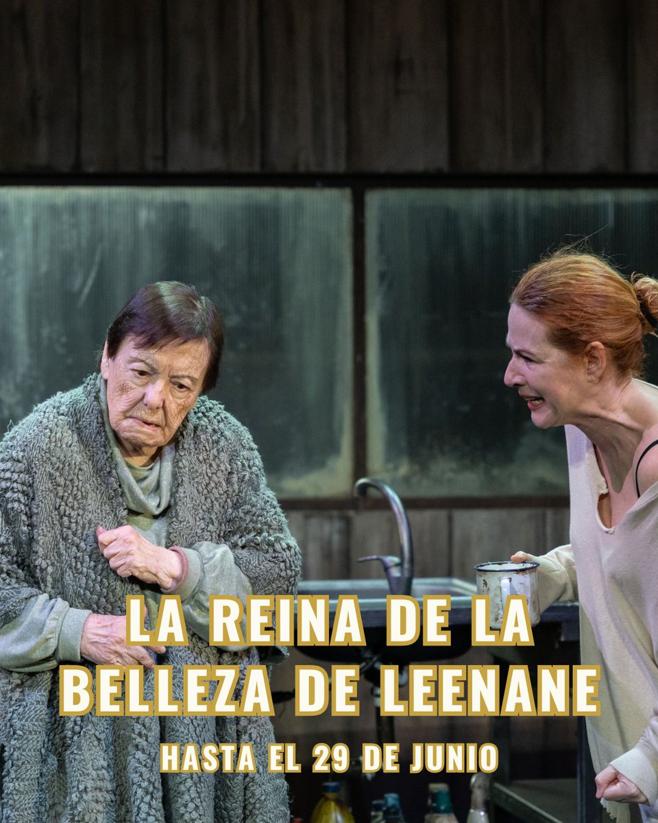 ⁣
Ya puedes disfrutar de  🎭"La Reina de la Belleza de Leenane" con Mariana Galiana, Lucía Quintana , Javier Mora  y Alberto Fraga en el #TRV 

📅Hasta el 29 de junio ¡no te lo pierdas!🎟️⁣

Más ℹ️ y  🎟️ en elteatroreinavictoria.com. 🔗⁣