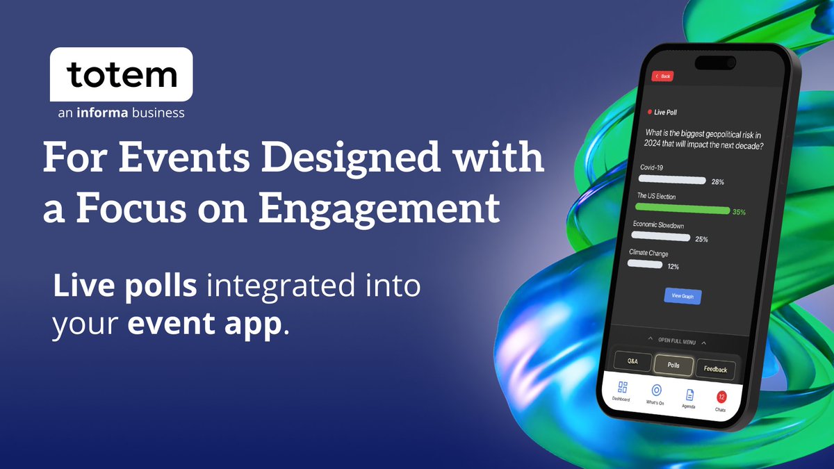 When your event revenue relies heavily on sponsorship.

Real-time engagement from live polls turn sessions into dynamic experiences, a clear win for delegates and sponsors.