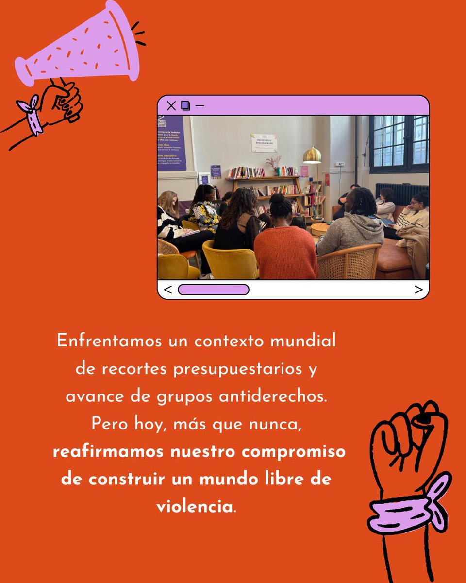 HijasdePandora_'s tweet photo. De Cuenca 🇪🇨 a París 🇫🇷 y de regreso, llevamos la fuerza y la voz de toda América Latina ante el mundo. 🤩 Frente a los desafíos globales, reafirmamos nuestro compromiso: la lucha feminista es internacional, solidaria y transformadora. 🫶🏼🔥

#FeministasEnAccion #NiUnaMenos https://t.co/MkSLnlB875