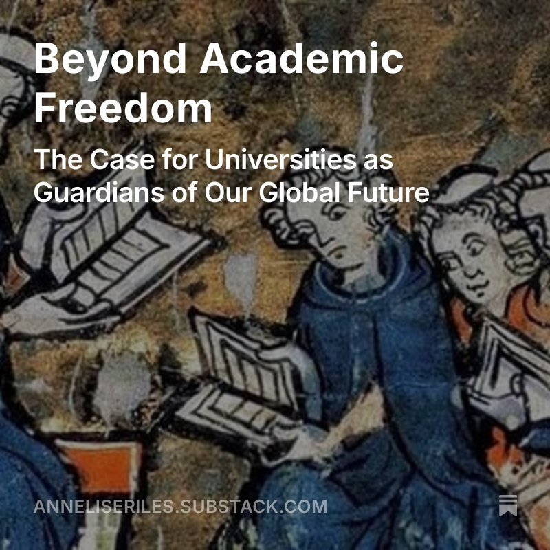 In the latest edition of the #EverydayAmbassador newsletter, why universities need a foreign policy, not just a free speech policy.