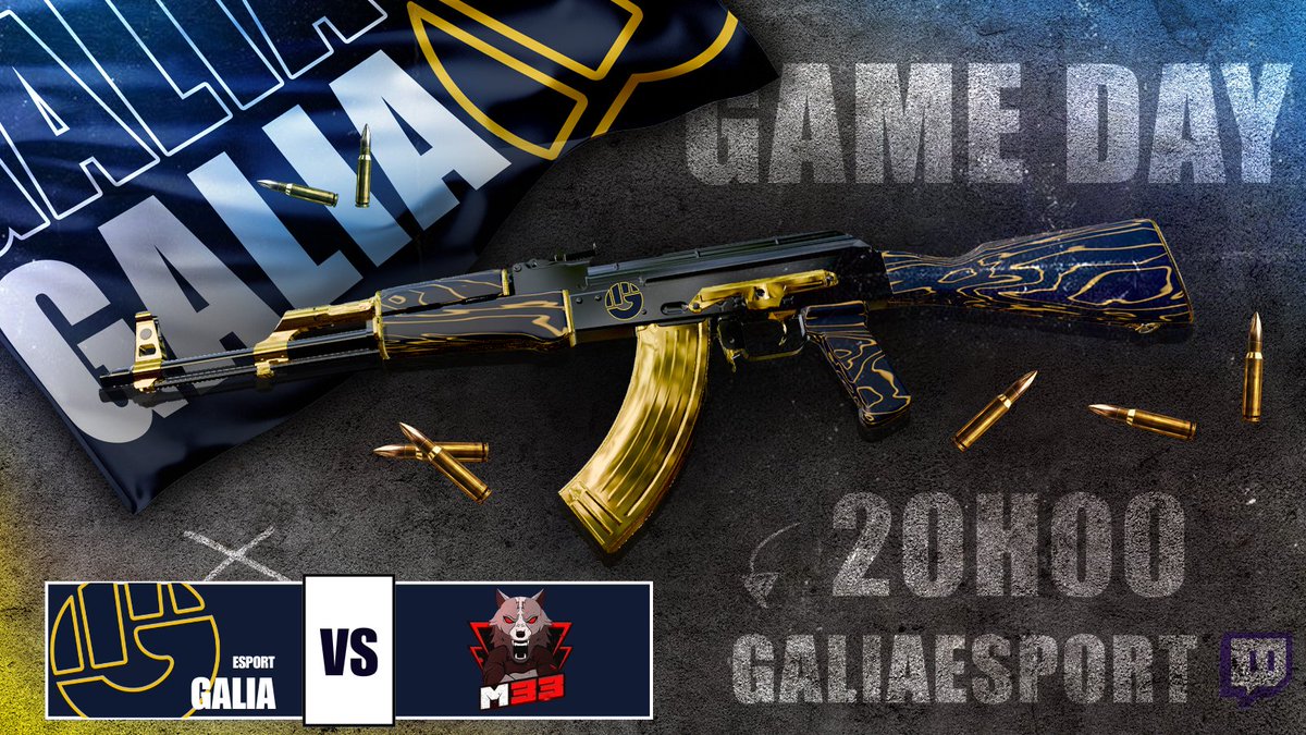 Galia Esport (@galiaesport) on Twitter photo 🔫ESEA Main S53🔫
🕗20h00
🆚#M33
Nouveau jour, nouveau match pour notre roster CS2 😁
Après 2 défaite d'affilées nos joueurs comptent bien aller chercher une victoire 💪
Rendez vous sur notre chaîne et toujours cast par <a href="/LeRoiPilaf/">Le Roi Pilaf</a>
⬇️Lien du stream⬇️ 🔫ESEA Main S53🔫
🕗20h00
🆚#M33
Nouveau jour, nouveau match pour notre roster CS2 😁
Après 2 défaite d'affilées nos joueurs comptent bien aller chercher une victoire 💪
Rendez vous sur notre chaîne et toujours cast par <a href="/LeRoiPilaf/">Le Roi Pilaf</a>
⬇️Lien du stream⬇️