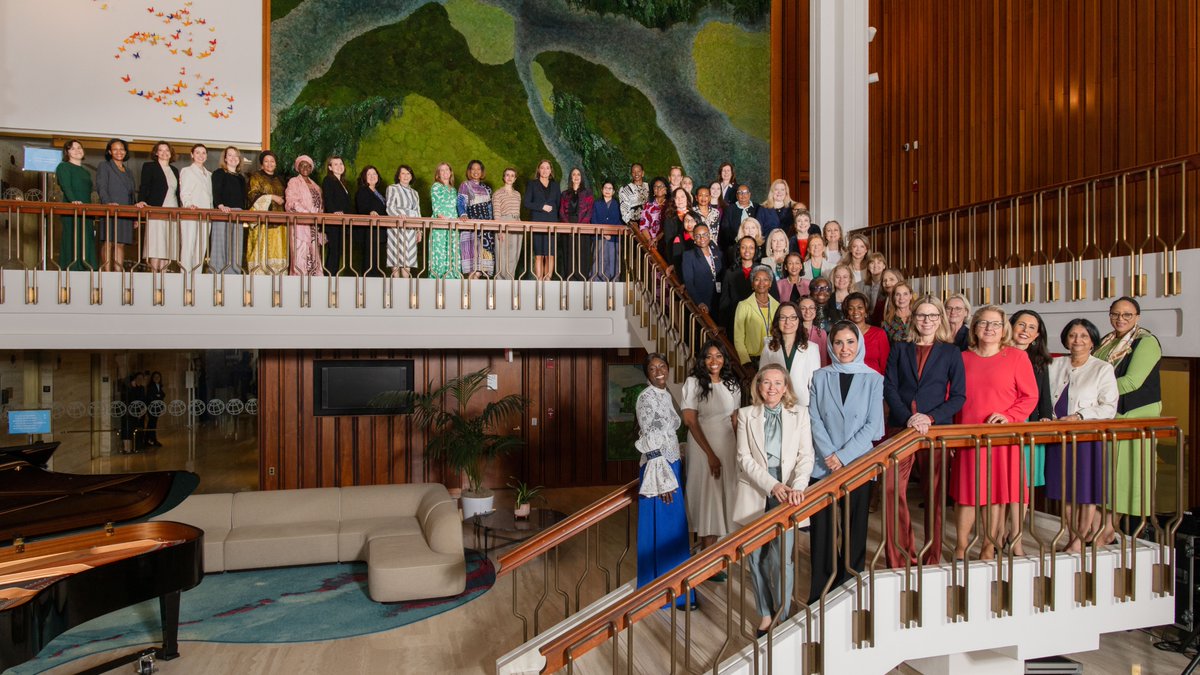 A powerful moment with <a href="/bjerde_anna/">Anna Bjerde</a>, <a href="/kanshula/">Anshula Kant</a> and other inspiring women at <a href="/WorldBank/">World Bank</a>.

We don’t just need women in leadership—we need women in power.

That’s how we drive equality, justice and real progress for all.